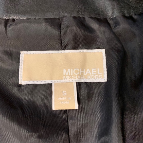 MICHAEL KORS Leather Jacket - Picture 5 of 12